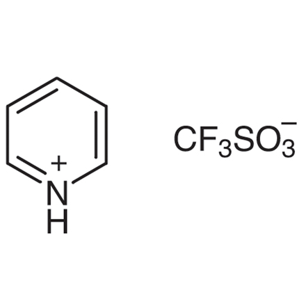 Pyridinium Trifluoromethanesulfonate, CAS RN: 52193-54-1, Product Number: P1627