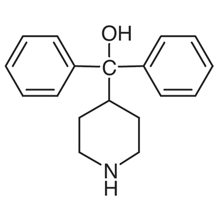 α-(4-Piperidyl)benzhydrol, CAS RN: 115-46-8, Product Number: P1369