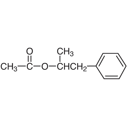 1-Methyl-2-phenylethyl Acetate, CAS RN: 2114-33-2, Product Number: M1495