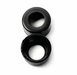 Thermo Scientific™ 13 mm Autosampler Vial Screw Thread Caps, PP, Open Top, Empty