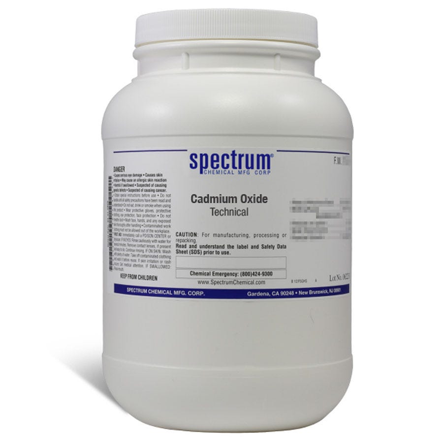 Cadmium Oxide, Technical