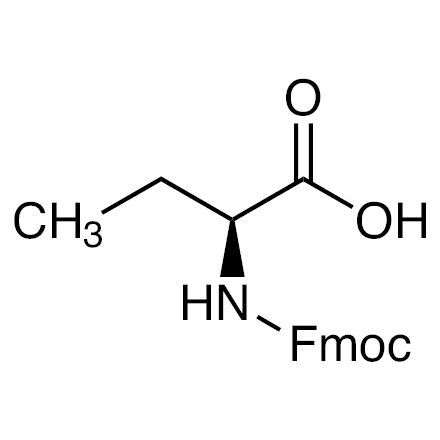 (S)-2-[[[(9H-Fluoren-9-yl)methoxy]carbonyl]amino]butanoic Acid, CAS RN: 135112-27-5, Product Number: F1247