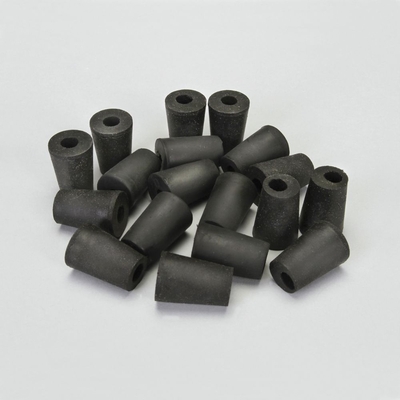 Rubber Stopper, No. 0 with Large Hole, Pack of 16