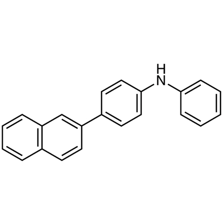 4-(Naphthalen-2-yl)-N-phenylaniline, CAS RN: 897671-79-3, Product Number: N1134
