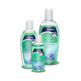Safetec® Hand Sanitizer (Fresh Scent) Disc Top Bottle