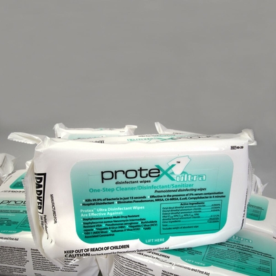 PROTEX™ ULTRA Disinfectant Wipes, Softpack of 80
