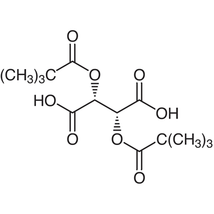 (-)-Dipivaloyl-L-tartaric Acid, CAS RN: 65259-81-6, Product Number: D2686