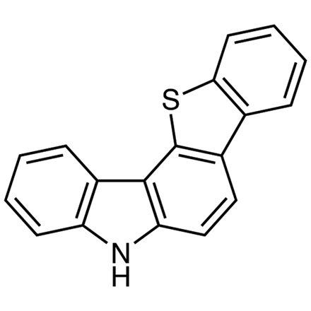 5H-Benzo[4,5]thieno[3,2-c]carbazole, CAS RN: 1255308-97-4, Product Number: B5434