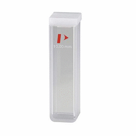 PerkinElmer® NIR Quartz SUPRASIL 300 Rectangular Macro Cells with PTFE Lid