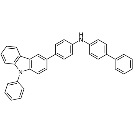 3-[4-(4-Biphenylylamino)phenyl]-9-phenylcarbazole, CAS RN: 1160294-96-1, Product Number: B4887