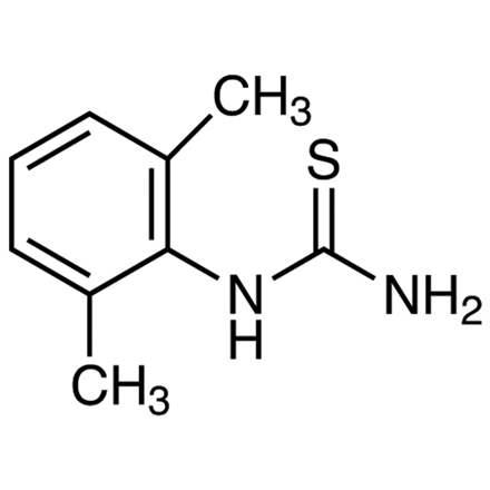 (2,6-Dimethylphenyl)thiourea, CAS RN: 6396-76-5, Product Number: D4958