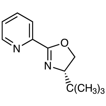 (S)-4-tert-Butyl-2-(2-pyridyl)oxazoline, CAS RN: 117408-98-7, Product Number: B4104