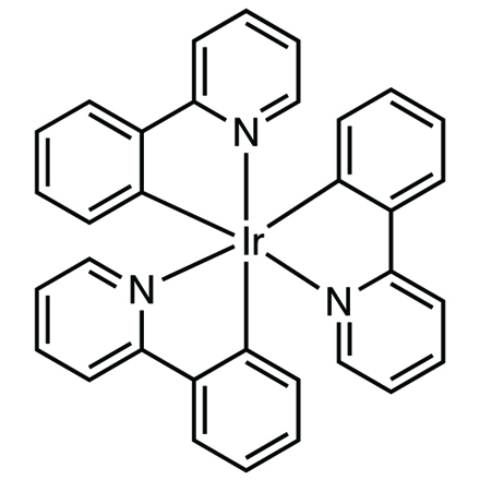 Tris(2-phenylpyridinato)iridium(III) (purified by sublimation), CAS RN: 94928-86-6, Product Number: T1946
