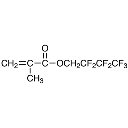 2,2,3,3,4,4,4-Heptafluorobutyl Methacrylate (stabilized with MEHQ), CAS RN: 13695-31-3, Product Number: H1674