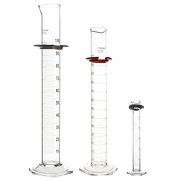 Corning® PYREX® Single Metric Scale Cylinders, Graduated, To Contain - PYREX Single Metric Scale Graduated Cylinder, To Contain, 1000 mL - 1 ea