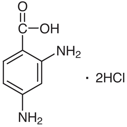 2,4-Diaminobenzoic Acid Dihydrochloride, CAS RN: 61566-58-3, Product Number: D2618