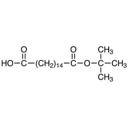 tert-Butyl Hydrogen Hexadecanedioate, CAS RN: 843666-27-3, Product Number: B4911