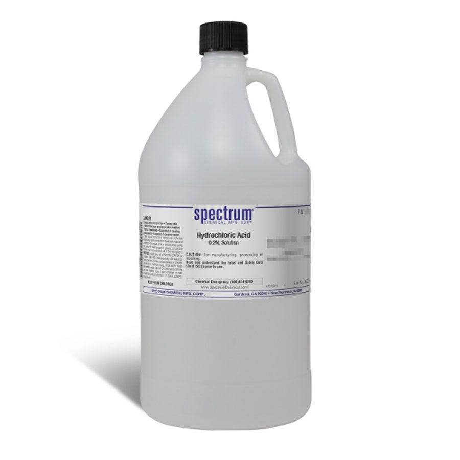 Hydrochloric Acid, 0.2N, Solution