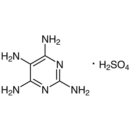 2,4,5,6-Tetraaminopyrimidine Sulfate, CAS RN: 5392-28-9, Product Number: T1462