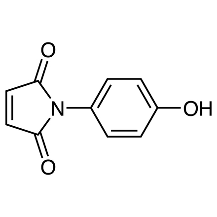 1-(4-Hydroxyphenyl)-1H-pyrrole-2,5-dione, CAS RN: 7300-91-6, Product Number: H1137