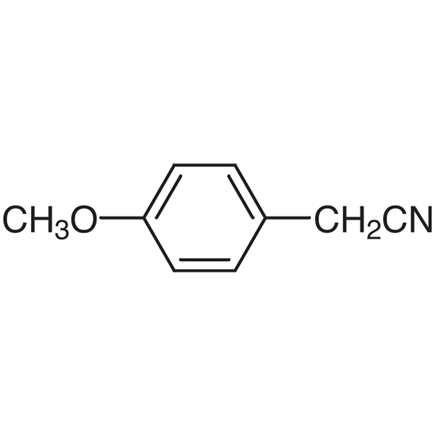 4-Methoxyphenylacetonitrile, CAS RN: 104-47-2, Product Number: M0856