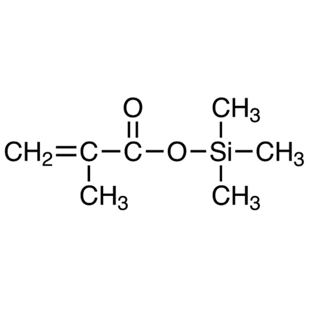 Trimethylsilyl Methacrylate (stabilized with N-Nitrosodiisopropanolamine), CAS RN: 13688-56-7, Product Number: T3580