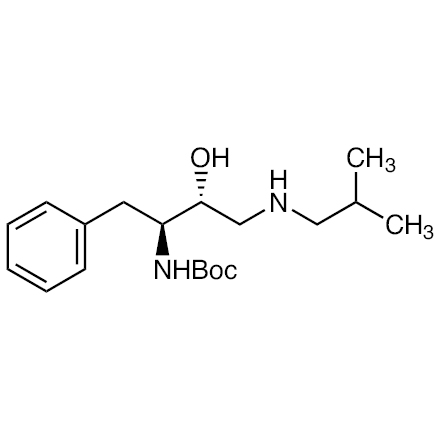 tert-Butyl [(2S,3R)-3-Hydroxy-4-(isobutylamino)-1-phenylbutan-2-yl]carbamate, CAS RN: 160232-08-6, Product Number: B6183