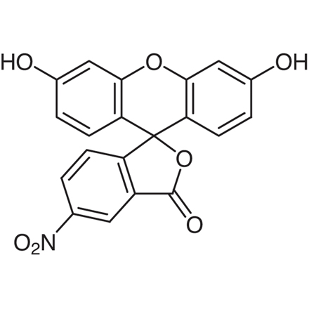 5-Nitrofluorescein (isomer I), CAS RN: 3326-35-0, Product Number: N0199
