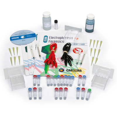 Exploring Electrophoresis and Forensics Classroom Kit