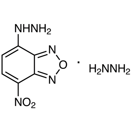 NBD-H (=4-Hydrazino-7-nitro-2,1,3-benzoxadiazole Hydrazine) [for HPLC Labeling], CAS RN: 131467-87-3, Product Number: A5557