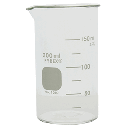 Corning PYREX® Tall Form Berzelius Beakers, Graduated with Spout - PYREX Tall Form Berzelius Beakers, Graduated with Spout, 600 mL - 1 ea