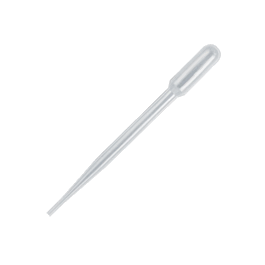 Thermo Scientific Samco® Graduated Transfer Pipets, 3 mL Large Bulb - 7.5 mL Samco Large Bulb Transfer Pipets, Graduated to 3 mL, 15.5 cm, Polyethylene, Bulk, Non-sterile - 500 ea