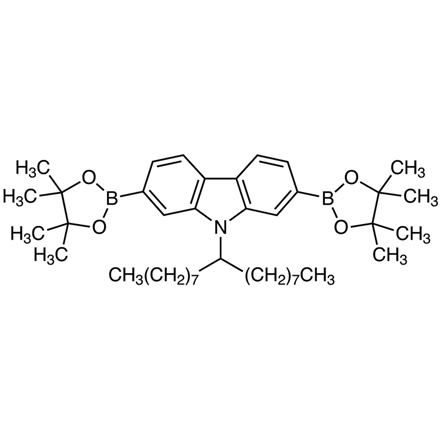 9-(9-Heptadecanyl)-2,7-bis(4,4,5,5-tetramethyl-1,3,2-dioxaborolan-2-yl)carbazole