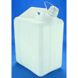 Thermo Scientific Nalgene® HDPE Jerricans - Thermo Scientific Nalgene 20 L (5 gal.) HDPE Jerrican with Closure - 1 ea