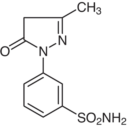 3-Methyl-1-(3'-sulfoamidophenyl)-5-pyrazolone, CAS RN: 89-29-2, Product Number: M0659
