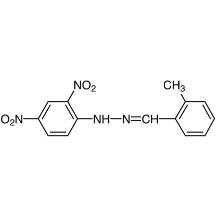 o-Tolualdehyde 2,4-Dinitrophenylhydrazone, CAS RN: 1773-44-0, Product Number: T1447