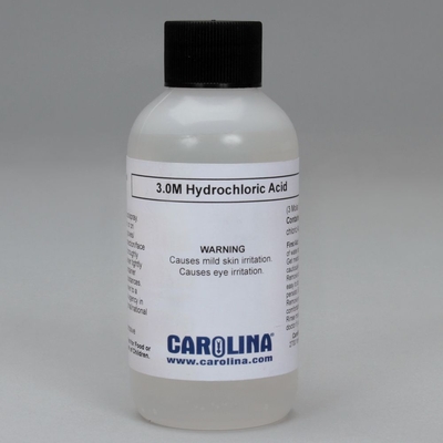 Hydrochloric Acid, 3.0 M, 120 mL