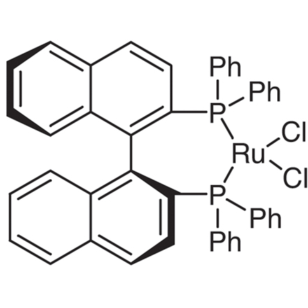 [(S)-2,2'-Bis(diphenylphosphino)-1,1'-binaphthyl]ruthenium(II) Dichloride, CAS RN: 134524-84-8, Product Number: B3068