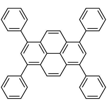1,3,6,8-Tetraphenylpyrene, CAS RN: 13638-82-9, Product Number: T3042