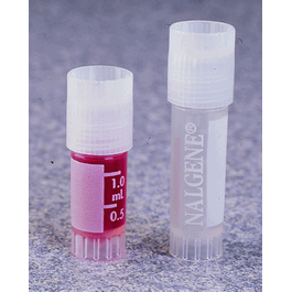 Thermo Scientific Nalgene® Sterile Cryogenic Vials with Screw Cap - Thermo Scientific Nalgene General Long-Term Storage Cryogenic Tubes, External Thread, Conical Bottom, Printed, Graduated, Sterile, 2.0 mL - 500 ea