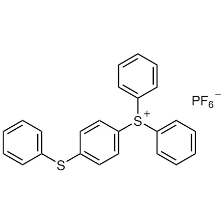 Diphenyl[4-(phenylthio)phenyl]sulfonium Hexafluorophosphate, CAS RN: 75482-18-7, Product Number: D5990