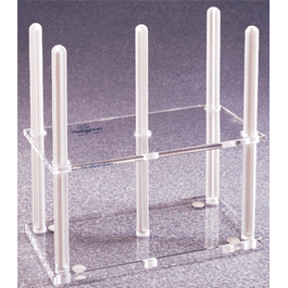 Thermo Scientific Nalgene® Petri Dish Rack - Thermo Scientific Nalgene Clear Acrylic Petri Dish Rack, Holds 72 60 mm Dishes - 1 ea
