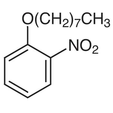 2-Nitrophenyl n-Octyl Ether [Matrix for FABMS and liquid SIMS], CAS RN: 37682-29-4, Product Number: S0380