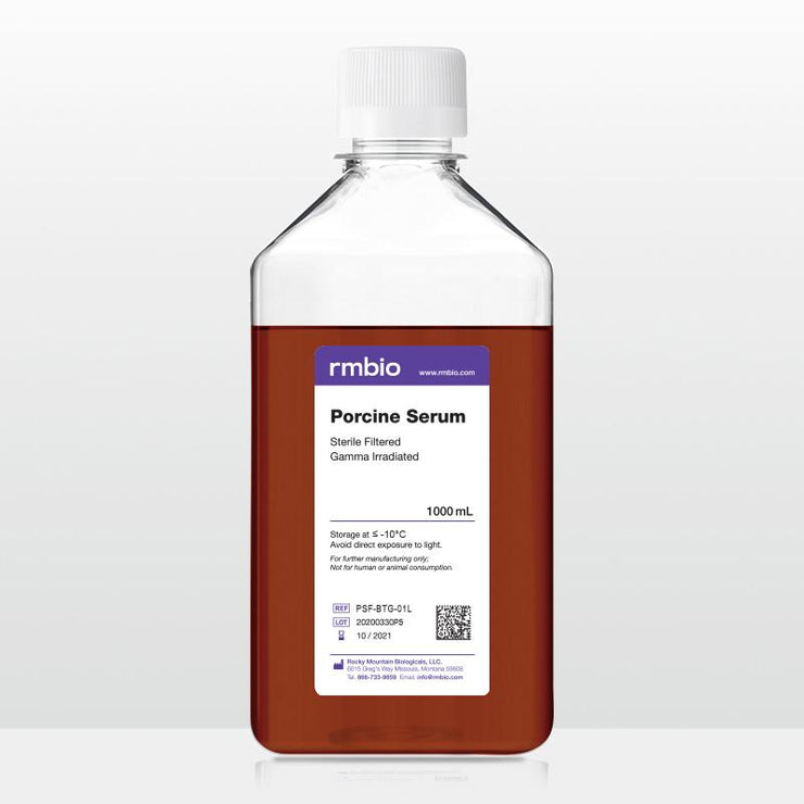Porcine serum, US origin, gamma irradiated