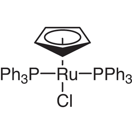 Cyclopentadienylbis(triphenylphosphine)ruthenium(II) Chloride, CAS RN: 32993-05-8, Product Number: C2201