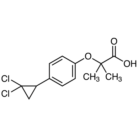 Ciprofibrate, CAS RN: 52214-84-3, Product Number: C2667