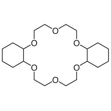 Dicyclohexano-18-crown 6-Ether, CAS RN: 16069-36-6, Product Number: D1668