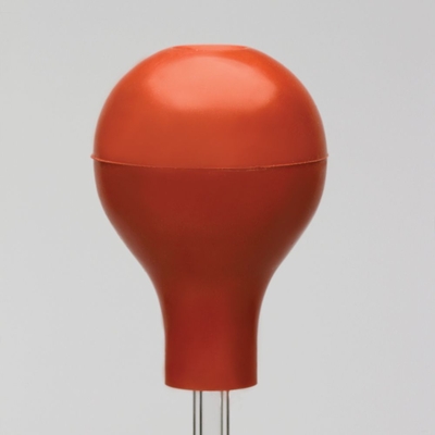 Rubber Bulb, Red, 1 oz
