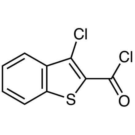 3-Chlorobenzo[b]thiophene-2-carbonyl Chloride, CAS RN: 21815-91-8, Product Number: C2286